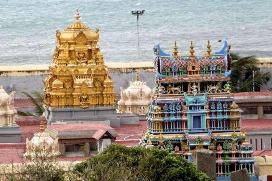 Tamizh Nest - தமிழ்க்குடில் Villa Kanyakumari Bagian luar foto