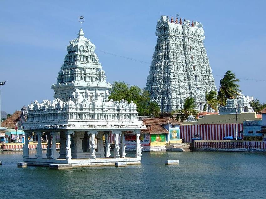 Tamizh Nest - தமிழ்க்குடில் Villa Kanyakumari Bagian luar foto