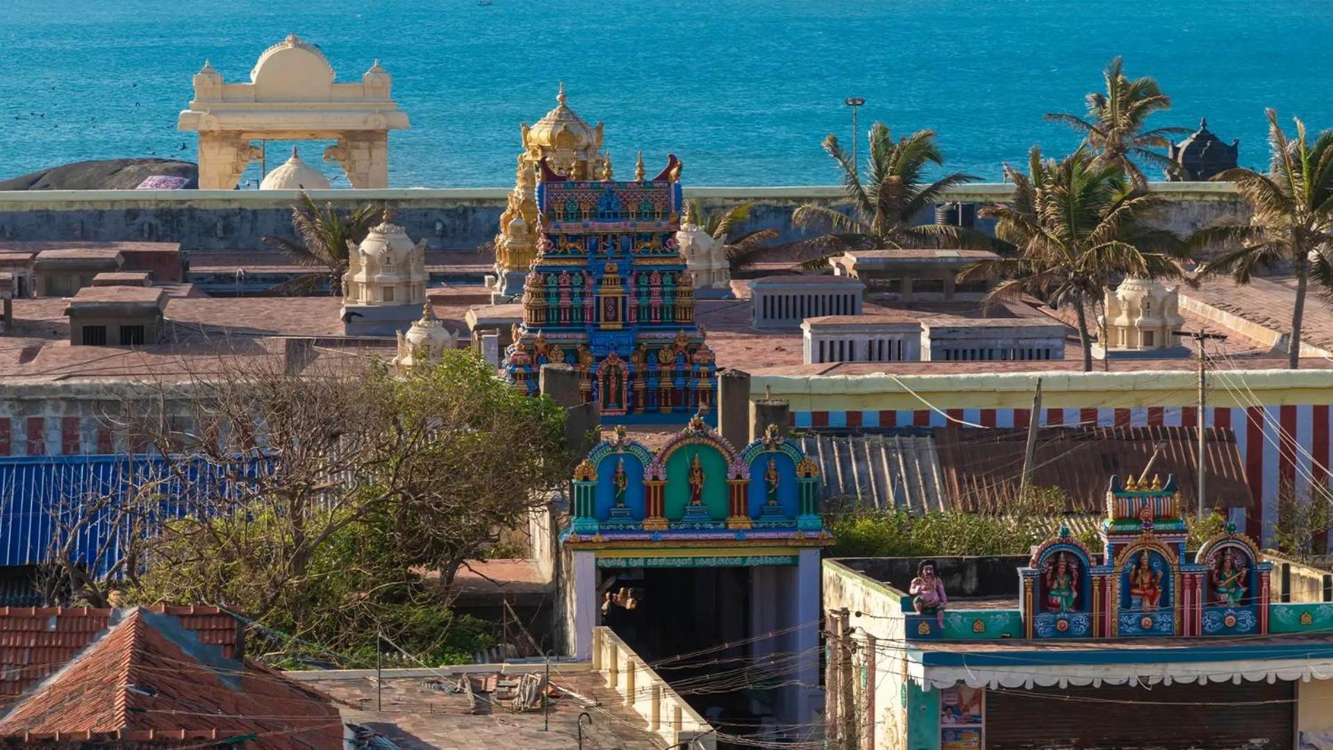 Tamizh Nest - தமிழ்க்குடில் Villa Kanyakumari Bagian luar foto